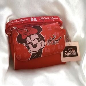 Disney Minnie Mouse Red Crossbody Bag